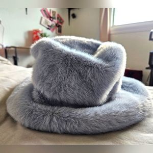 Fluffy Faux Fur Bucket Hat